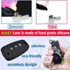 Silicone Car Remote Key Case 4 Button For Toyota Sienta Alphard Voxy Noah Esquire Harrier