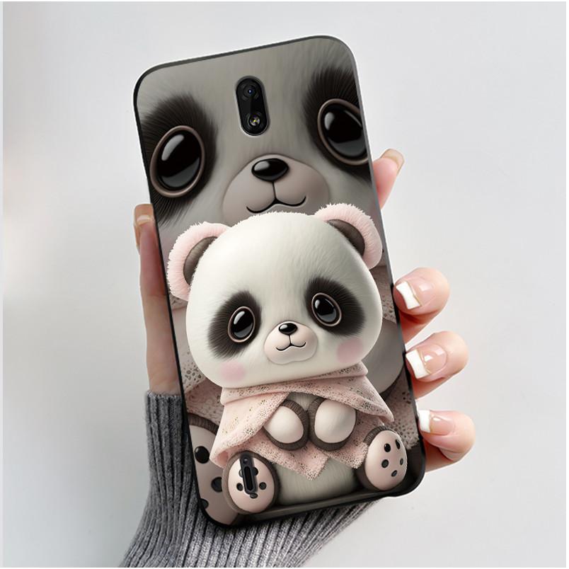 Cute Rabbit Love Heart Funny Phone Case For Nokia C1 Plus C2 Case Soft Silicone Back Cover For NokiaC1 C 1 Plus Fundas C 2 Coque