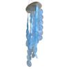 Elegant Colored Capiz Shells Wind Chimes Hanging Pendant for Patio or Garden Decoration Adds Serenity to Any Space