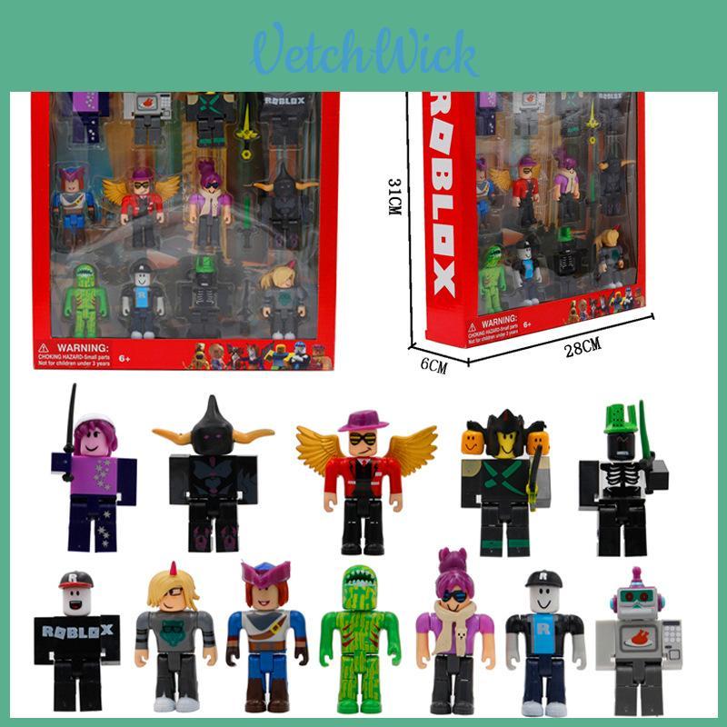 New 12pcs Roblox Game Character Accessory Mini Action Figure Dolls Kids Toy Gift