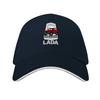 Lada Niva  Logo (red On Black) Baseball Cap Sports Cap Rave Unique Hats Kids Hat For Women  Unisexs