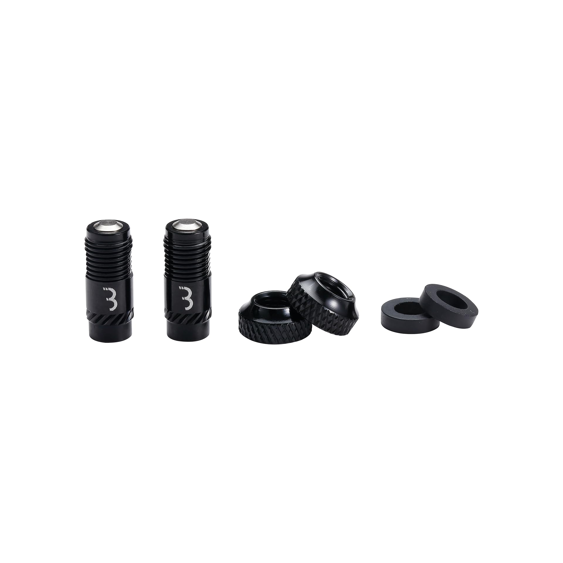 Колпачок для ниппеля BBB Bicycle Core Cap, совместим с клапанами Presta чёрный