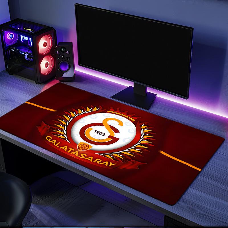 Galatasaray Fußballverein Mauspads, Gummiunterseite, Mauspads für Gamer und Bürogebrauch, Gaming-Schreibtisch, Leicht zu reinigende Matte Weihnachts-Fan-Geschenke