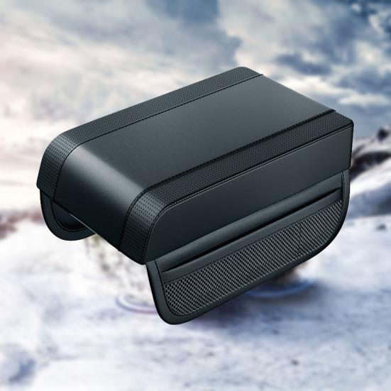 Universal Car Armrest Cushion Memory Cotton Armrest Box Mat Waterproof Auto Center Console
