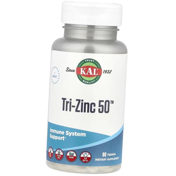 Zinc Complex, Tri-Zinc 50, KAL 90 Tablets (36424057)