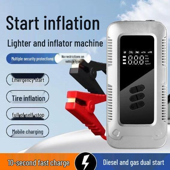 Electric Car Jump Starter & Air Pump Power Bank
