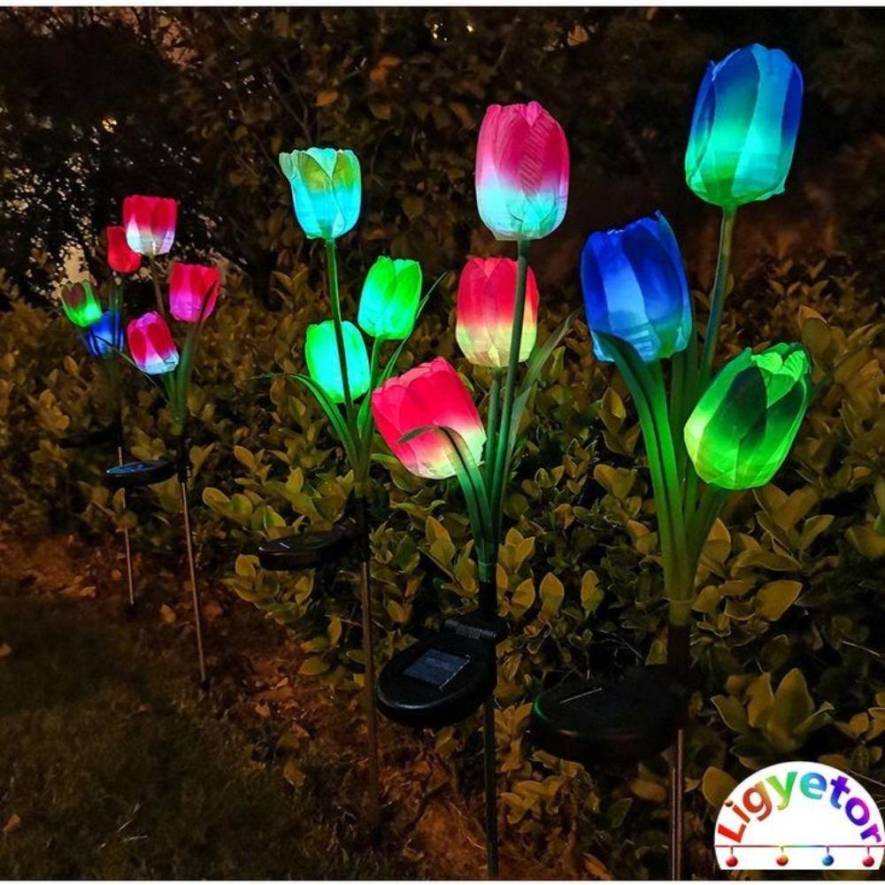 Outdoor Landscape Night Lamp Waterproof Lawn Stake Lights  For Home Garden Yard Lawn