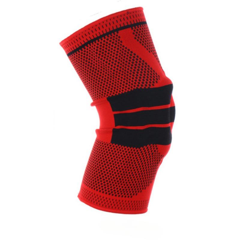 Sports Knee Pads, New Silicone Spring Knitted Knee Pads, Running Basketball, Mountaineering Manufacturer Wholesale Sports Protective Equipment
