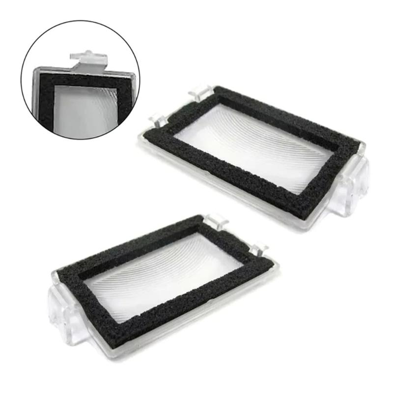 Rear License Plate Lamp Cover Precise Fit High Brightness IP67 Waterproof Polycarbonate Housing 68020954AB 68020955AB