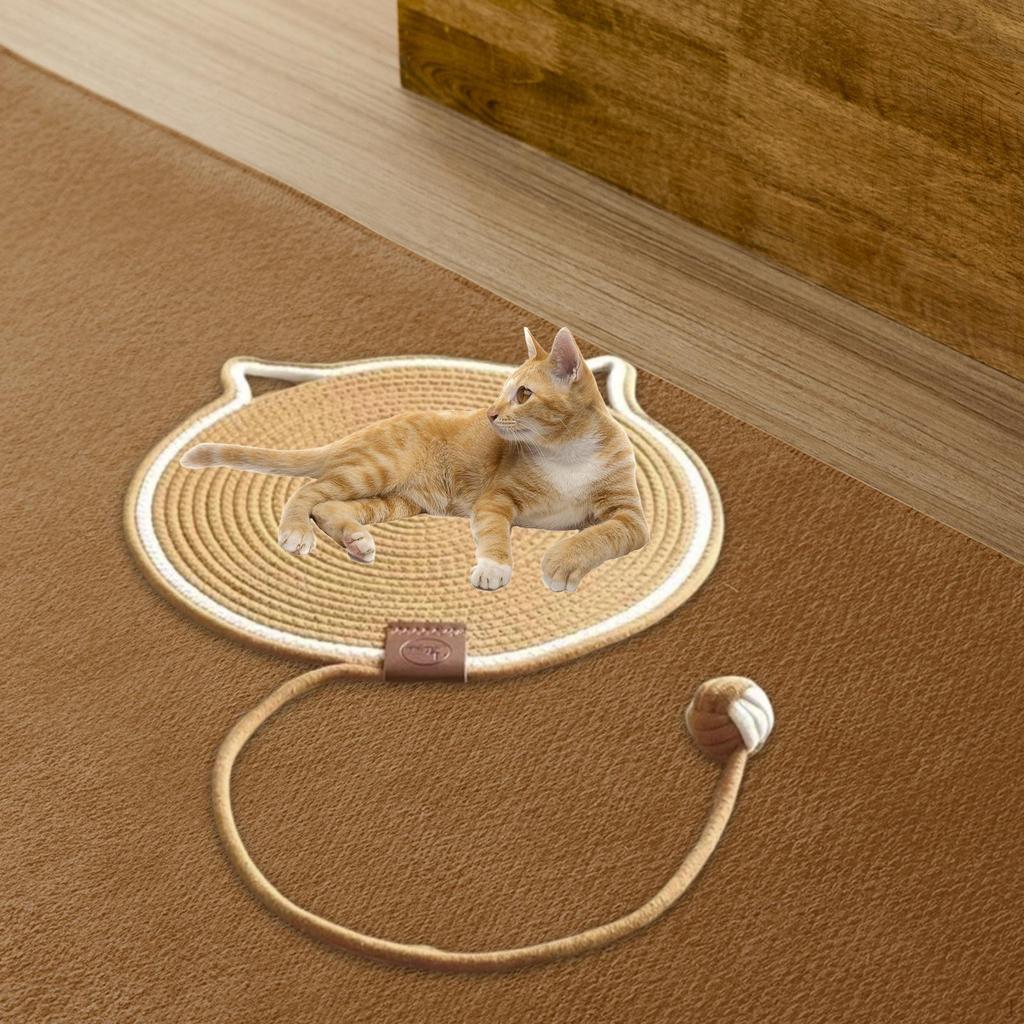 Katzenkratzer Karton Möbelschutz Interaktives Spielzeug Kratzmatte