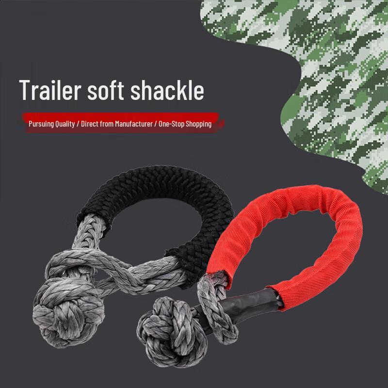 HONG JUN Off-road Soft Shackle Tow Winch Rope