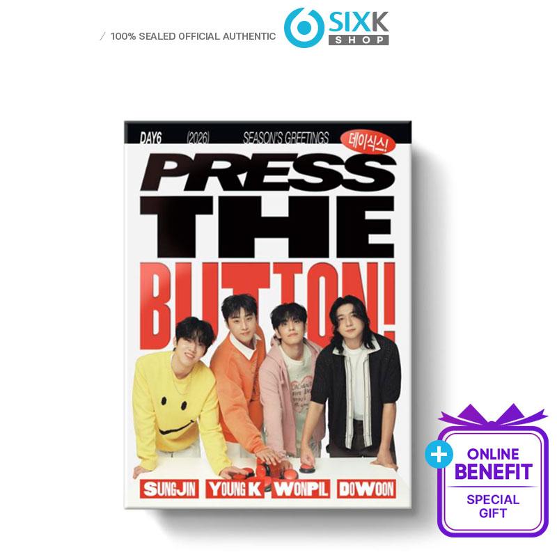 [Pre-order] DAY6-2026 SEASON'S GREETINGS [PRESS THE BUTTON] (Online Benefit)