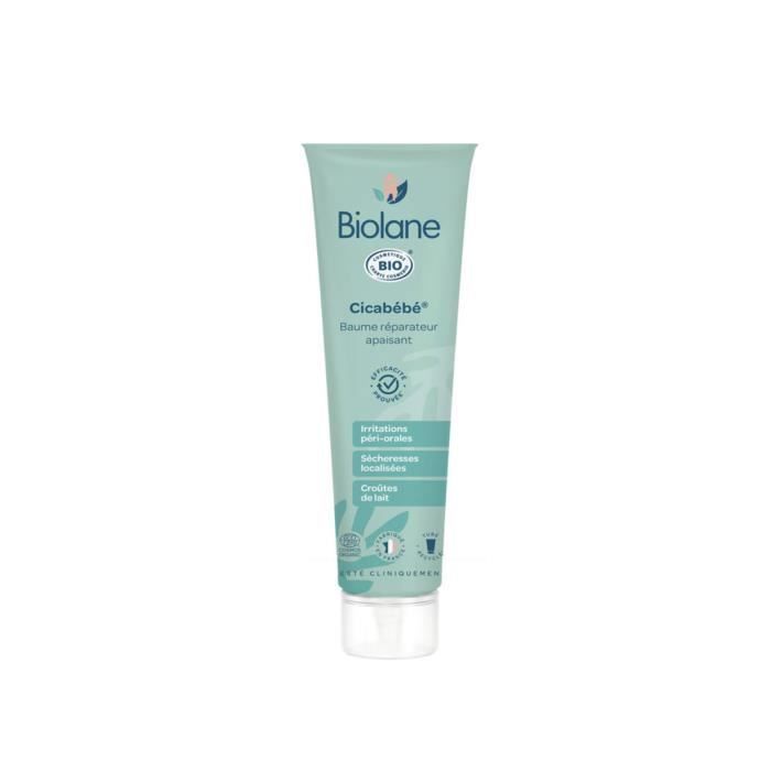 Crème nourrissante - BIOLANE - Cicabébé BIO - Hypoallergénique - 20ml - Sans parfum