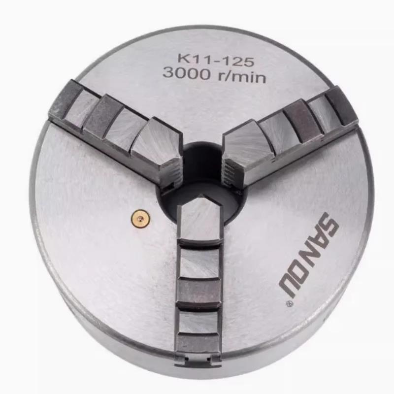 K11 80 100 125 160 200 250 130 Lathe Chuck 100mm Sanou Four Jaw Self-centering Chuck 4'' Scroll Chuck For Small L Tire Chucks 1
