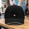 1 pièce Nouveau Casquette de Baseball Sandwich Design Milano Italien Casquette de Baseball Fashionable Casquette à Visière Plate Parfaite Pour la Course à Pied le Fitness l'Extérieur