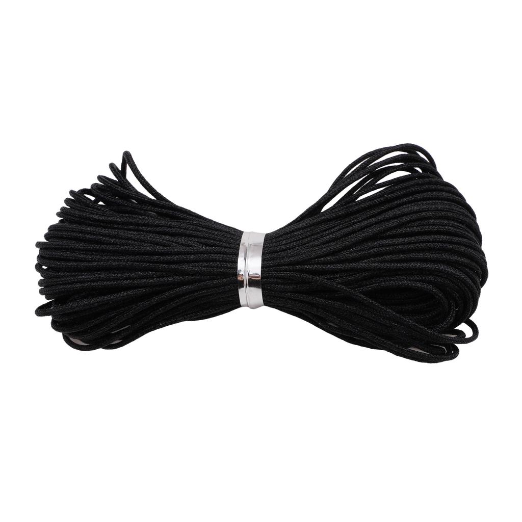 5-50m/lot 0.8mm Cotton Cord Nylon Cord Thread String DIY Beading Braided Bracelet Jewelry Making