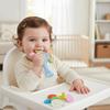 Safe Silicone Teether Candy Color Sensory Toys Cute Teething Ring  Nursing