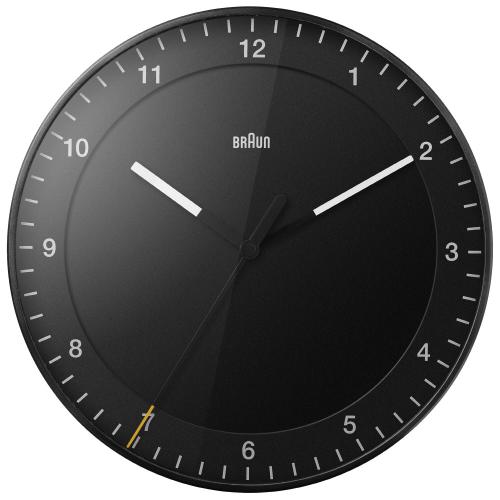 

[BRAUN] BRAUN Silent Wall Clock 30cm Diameter BC17 BC17B
