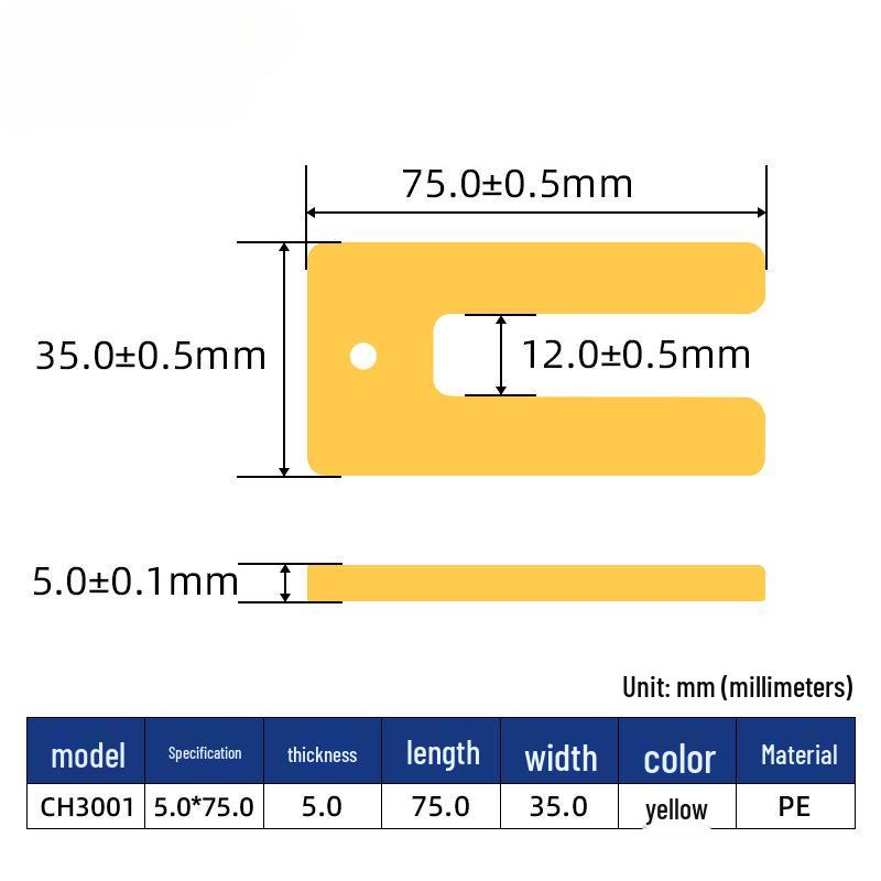 U-Shaped Plastic Flat Washer for Door and Window Installation - Horseshoe Home Decoration Tool, Australia