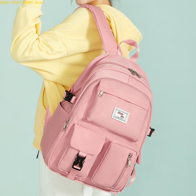 Q81A Large Capacity School Bag Travel Laptop Backpack For Teenager Student Book Bags