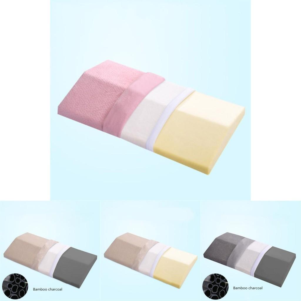 Cuscino a Cuneo Premium in Memory Foam per Supporto Lombare per il Massimo Comfort di Schiena e Gambe