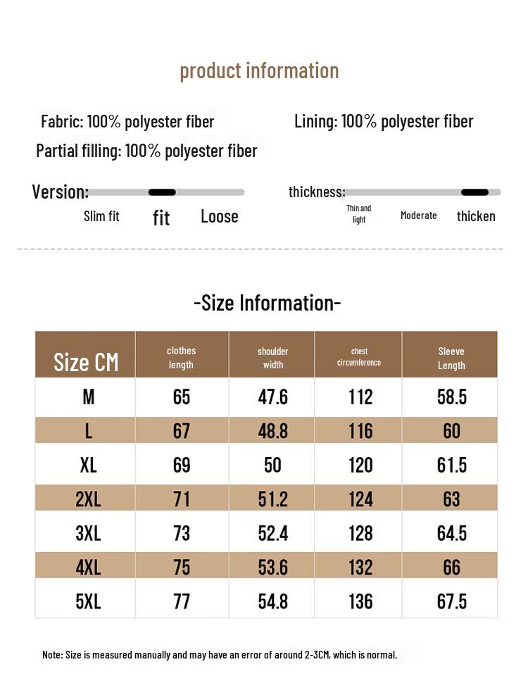 Mao Ren Herren Cord Freizeitjacke
