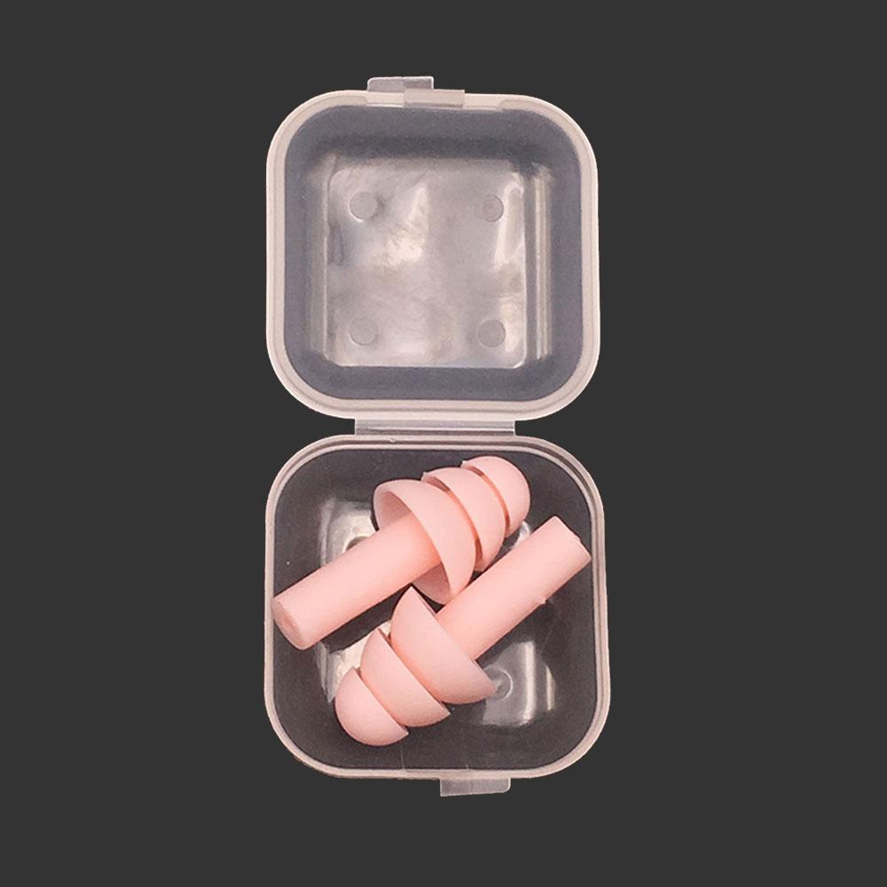 Silicone World Silicone Ear Plugs Sound Insulation Ear Protection Anti Noise Sleeping Snoring Noise Reduction swimming Earplugs