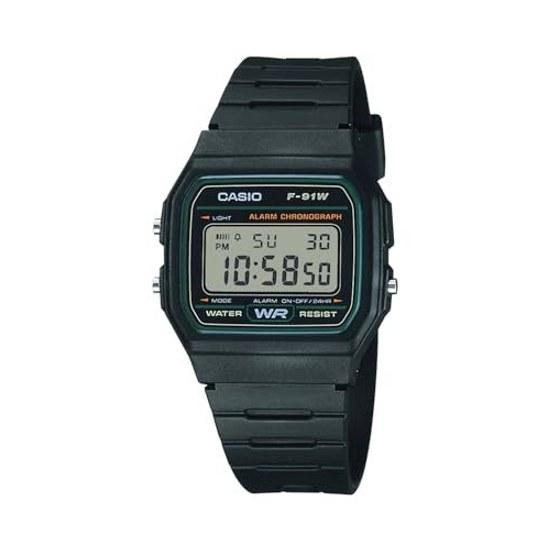 Casio wristwatch Collection F-91W-3JH mens green