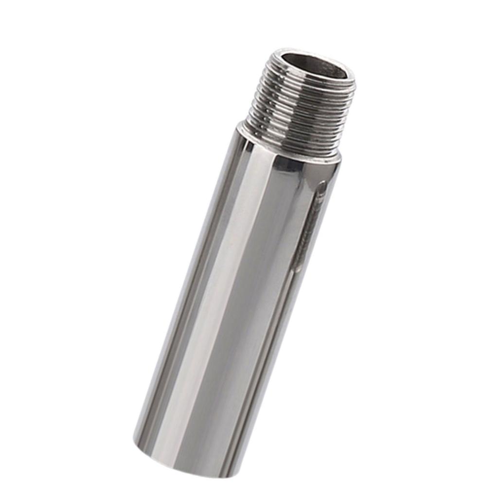1/2 Shower Head Extension Arm Steel Pipe Extendable Shower Head Arm Simple Installation for Adjusting Showerhead Height