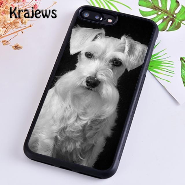 Cute Miniature schnauzer puppy Phone Case Cover For iPhone 17 Air 16 15 14 plus 12 13 pro max coque Fundas