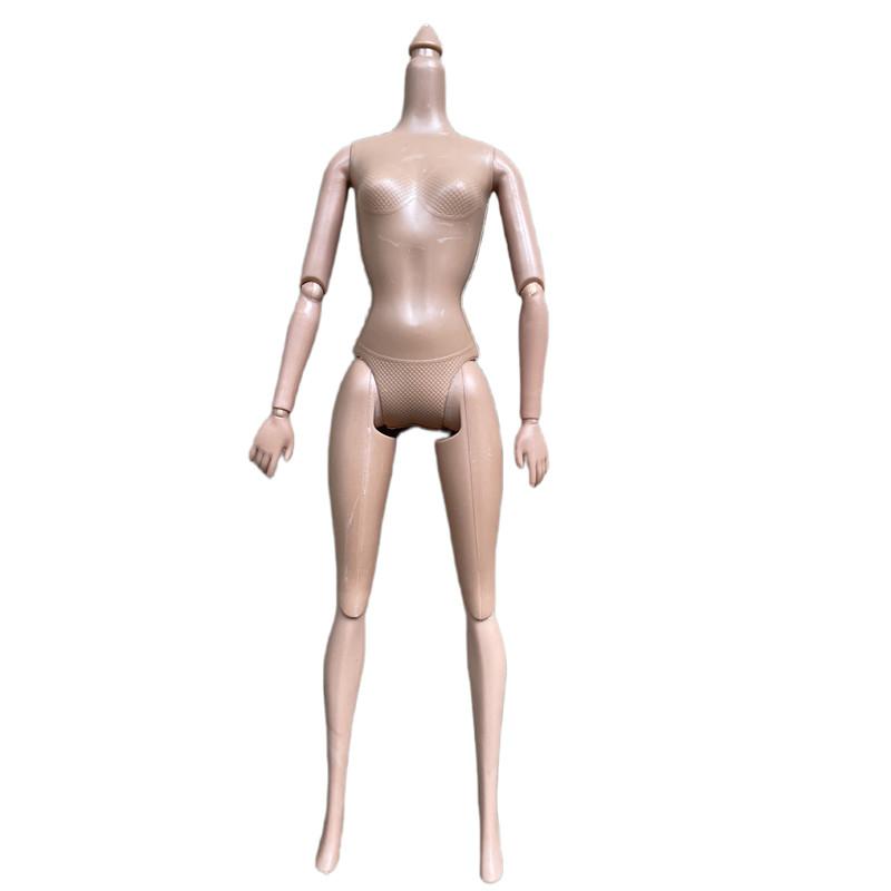 28cm Toys Joints Movable Nude Naked Male Female  Doll Body For 1/6 PP/FR/BABI Super Model Doll House DIY Body Doll Accessories