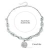 Star Pearls Chokers Necklace Sturdy Alloy Chain Delicate Adjustable Length Daily Accessory