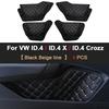 For Volkswagen VW ID.4 Crozz X -2025 Car Door Storage Box Protector Pads Cover Leather Slot Organizer Pockets Accessories