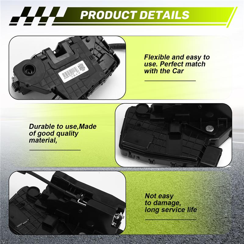A58X-Car Door Lock Mechanism Motor Door Lock Actuator For Hyundai Tucson 2016-2018 Black Front Left