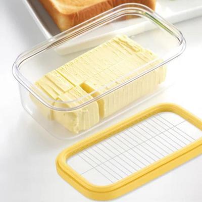 Butter Cutting Box Auxiliary Covered Butter Cutter Storage Storage Box Baked Cheese Cheese Slicing Storage Box
