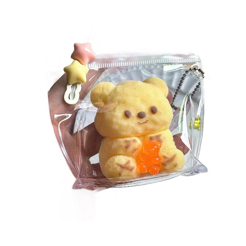 Butter Bear Silicone Cartoon Decompression Toy