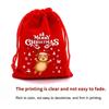 12 PCS Red Christmas Velvet Bags, Drawstring Bags, christmas gifts christmas candy bags christmas decorations for home