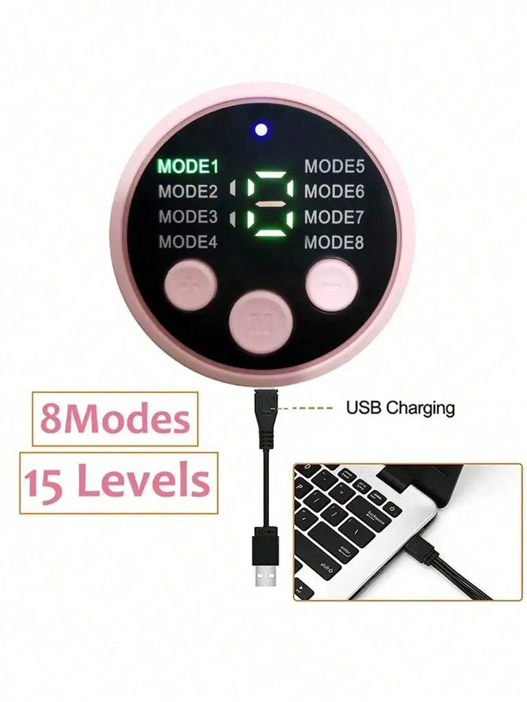 Abs Stimulator USB Rechargeable Stimulating Belt Muscle Toning Belt,Training Device For Muscles Abdominal Workout Massager