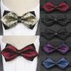 Papion Bărbați Cel Mai Nou Nod Fluture Accesorii Bărbați Papion Luxos Cravată Neagră Cravate Formale pentru Costum de Afaceri Ceremonie de Nuntă