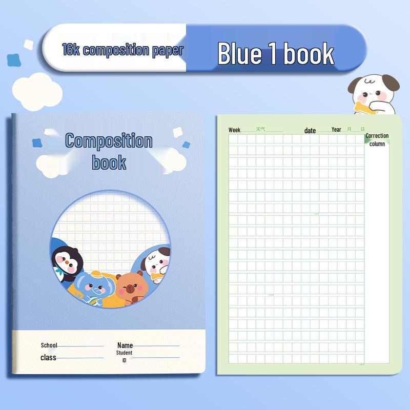 Primary School Composition and Language Notebook for Grades K-6
