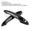 2pcs ABS Black Car Outer Door Handle Strip Cover Trim Fits For S R50 R53 R56