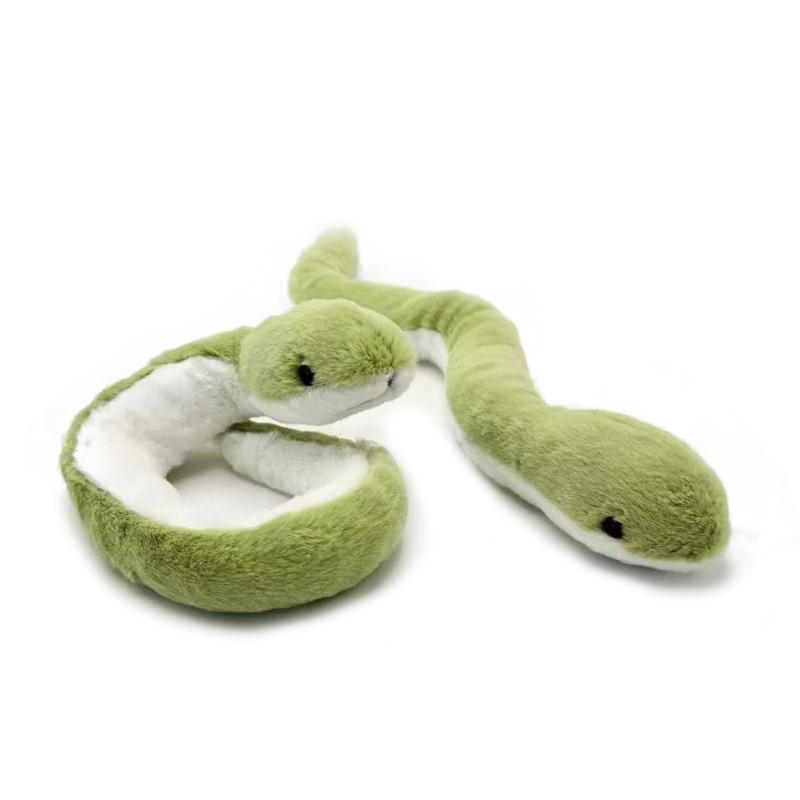 Year s Little Snake Plush Toy Doll Playful Children s Girl Cute Ornament Doll Mascot Doll Dolls Cute Snake Plush Toy