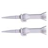 2 Pcs Rotatable Training Golf Tees Ball Holder 4-Prong Golf Tees Golfing Tees Easy To Carry for Indoor & Outdoor Practice