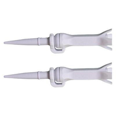 2 Pcs Rotatable Training Golf Tees Ball Holder 4-Prong Golf Tees Golfing Tees Easy To Carry for Indoor & Outdoor Practice