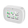 WiFi 11-in-1 Air Quality Monitor Indoor Humidity Monitor AQI/CO/CO₂/TVOC/HCHO/PM2.5/PM1.0/PM10/Tempe