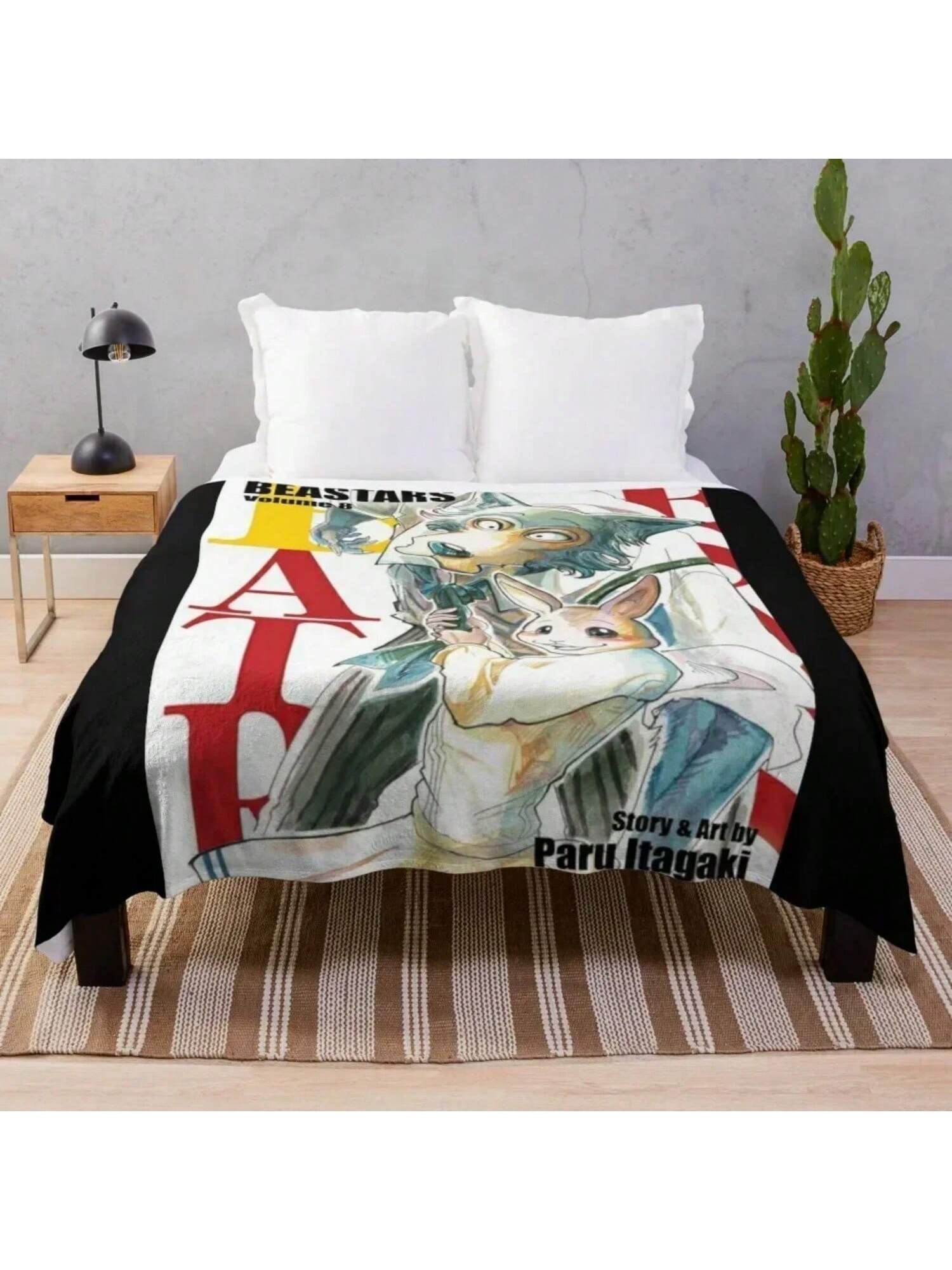 

Beastars Anime Throw Blanket Multi-Purpose Blankets For Luxury Thicken Blankets For Bed Blankets 75X95CM