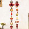 2pcs Cartoon Chinese New Year Wall Hanging New Year Lucky Decoration  Home Living Room Decor