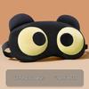 Funny Cute Sleep Eye Mask: Relaxing Blackout for Men, Women, and Students with Hot/Cold Compress for Eye Relief