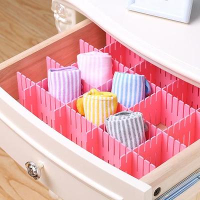 Drawer Organizers - SHOP-STORY - Set of 8 - Pink - Modular - Practical Storage