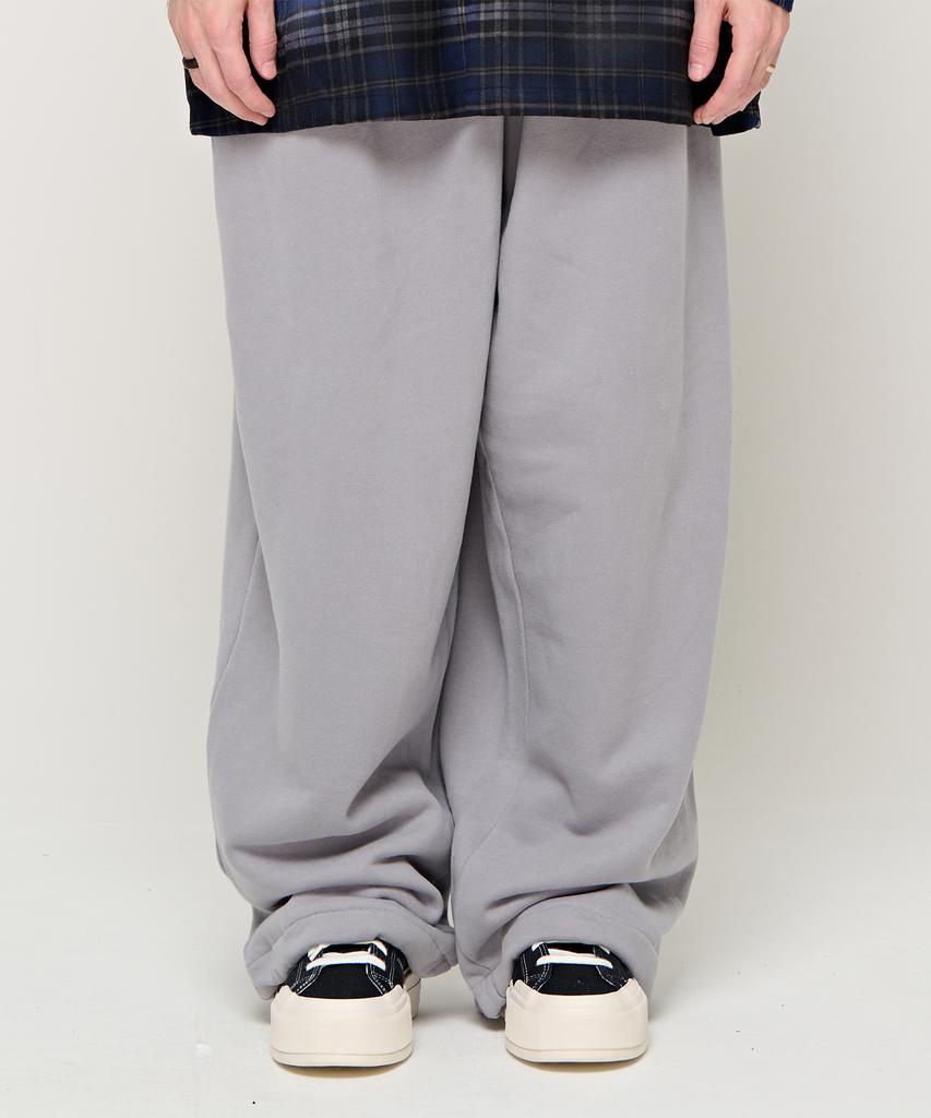 CARGOBROS Cb Essential Brushed Wide Pants (Grey)